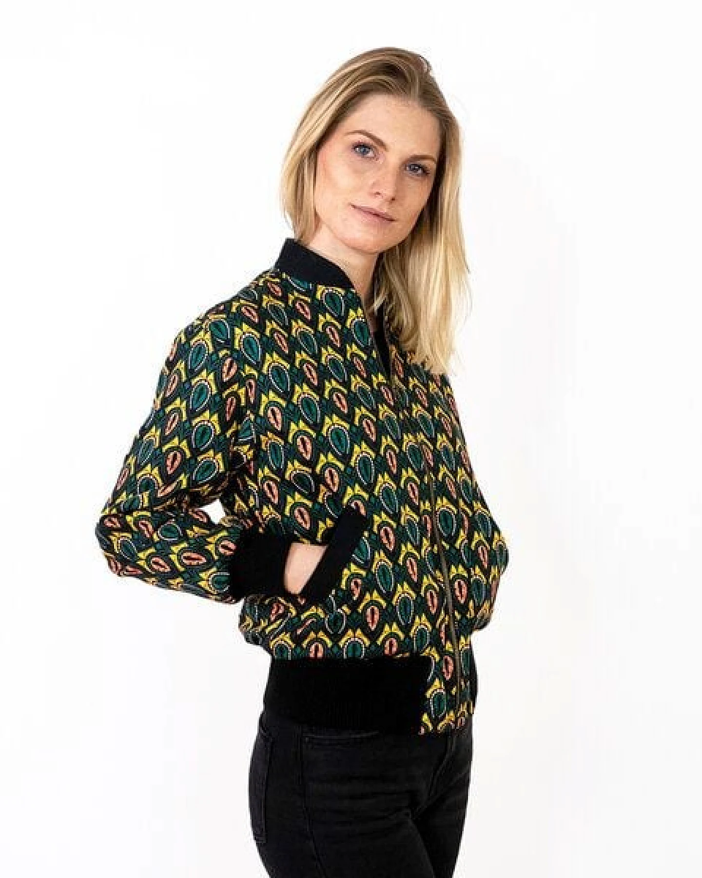 Khala Bomberjacke 'Peacock' Damen – Ansicht 2