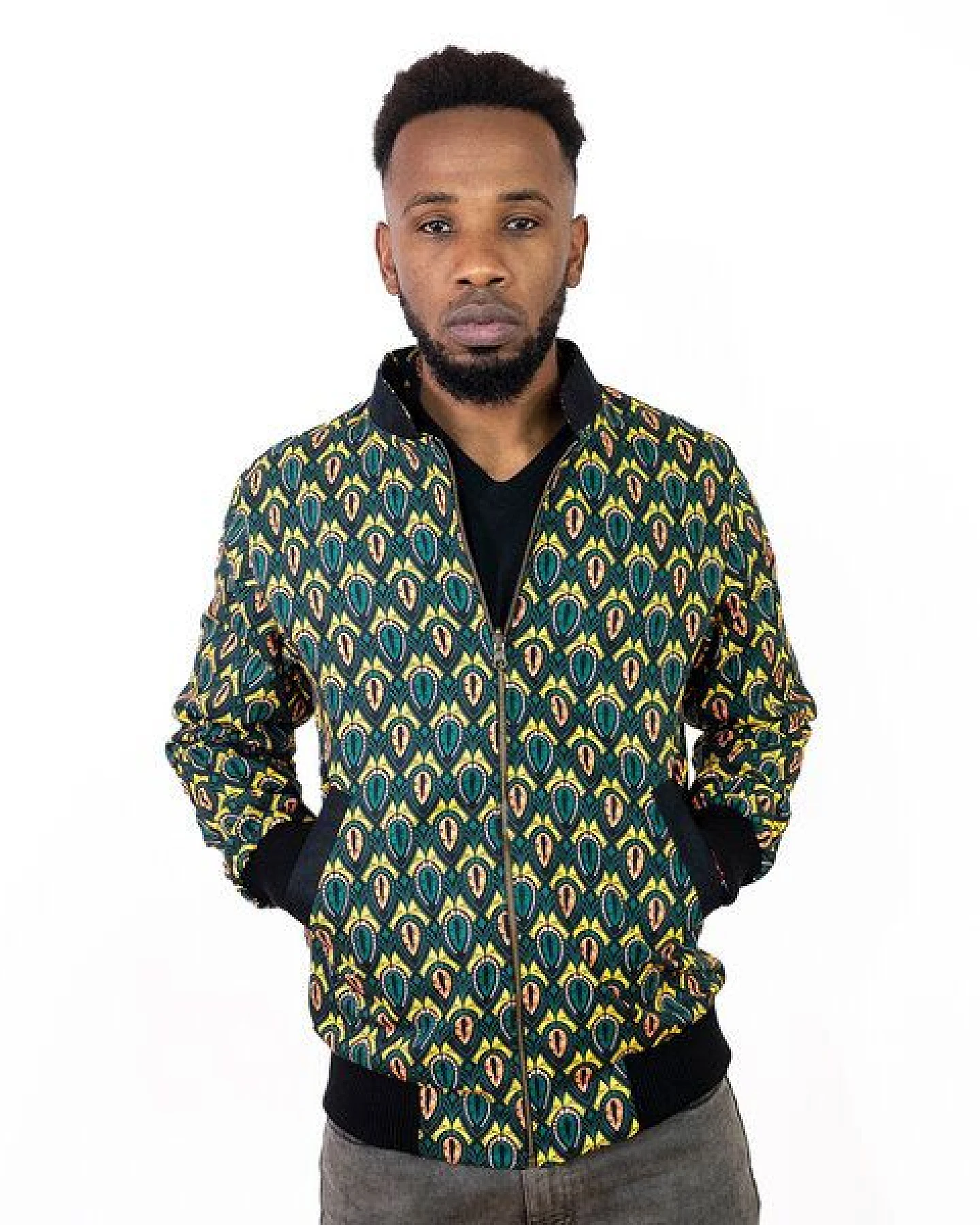 Khala Bomberjacke 'Peacock' Herren – Ansicht 3