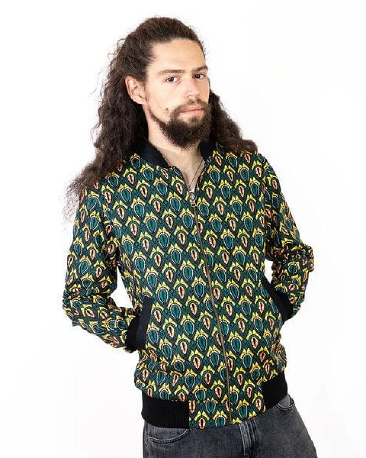 Khala Bomberjacke 'Peacock' Herren
