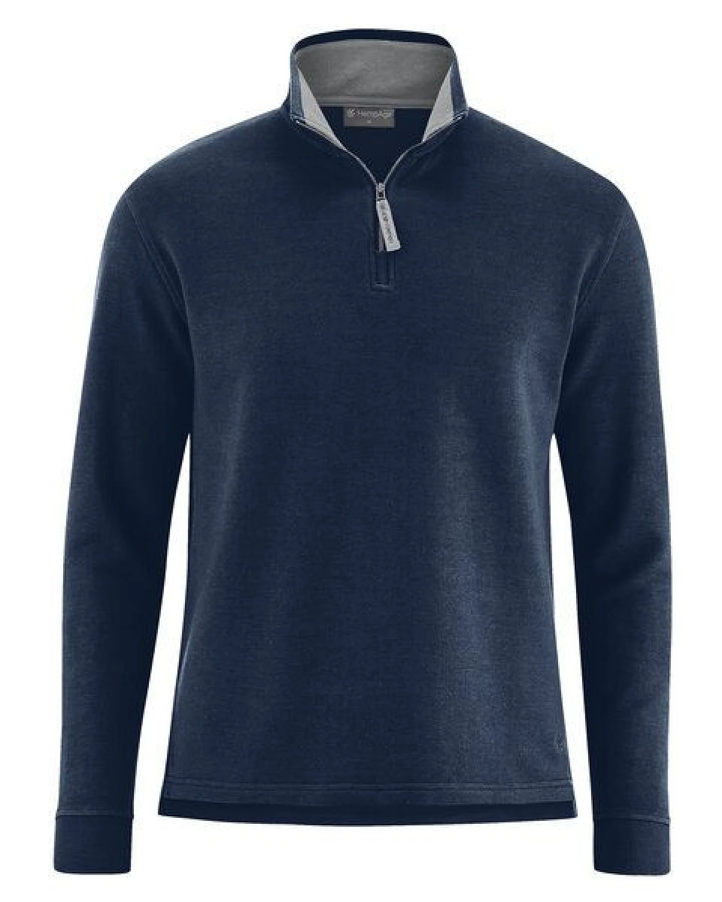 HempAge Herren Sweatware Troyer Hanf/Bio-Baumwolle – Ansicht 3