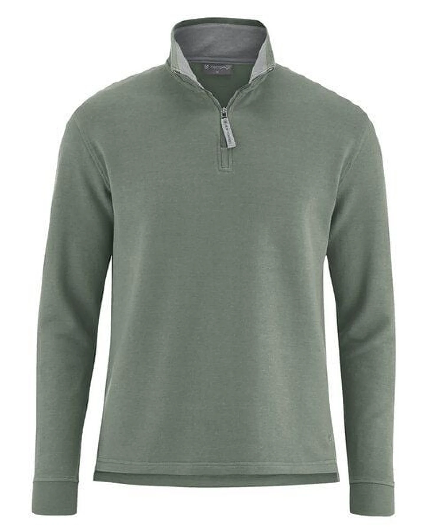 HempAge Herren Sweatware Troyer Hanf/Bio-Baumwolle – Ansicht 2