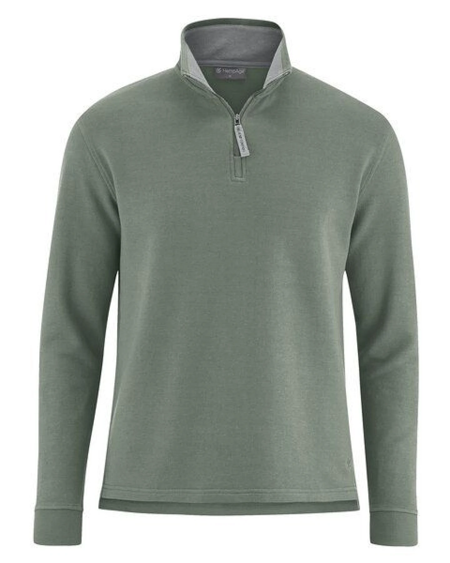 HempAge Herren Sweatware Troyer Hanf/Bio-Baumwolle – Ansicht 3
