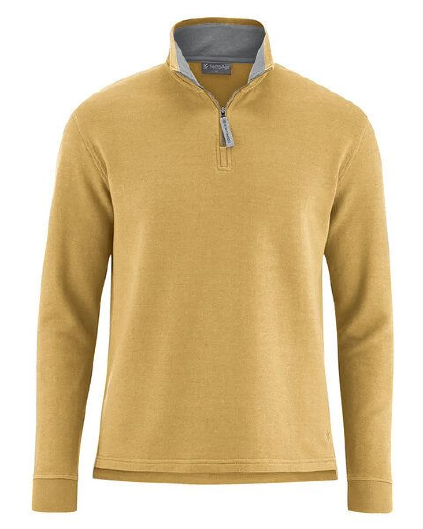 HempAge Herren Sweatware Troyer Hanf/Bio-Baumwolle – Ansicht 2