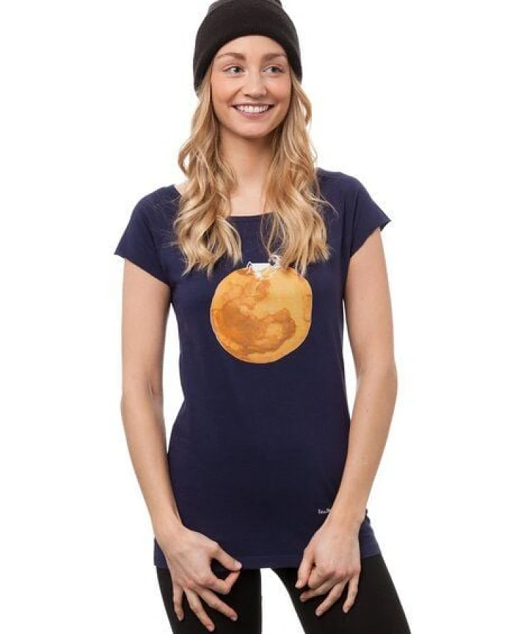 FellHerz Damen T-Shirt Moon Girl