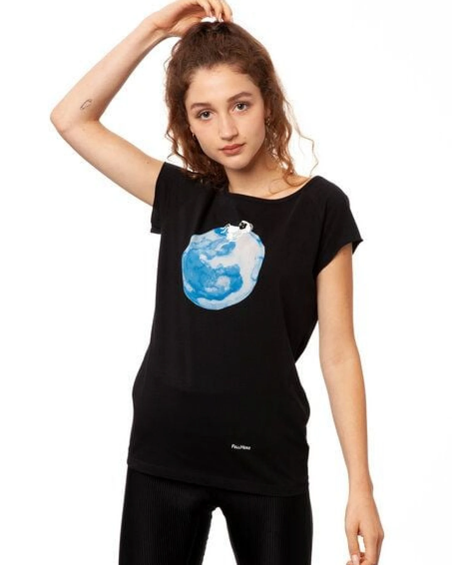 FellHerz Damen T-Shirt Moon Girl – Ansicht 4
