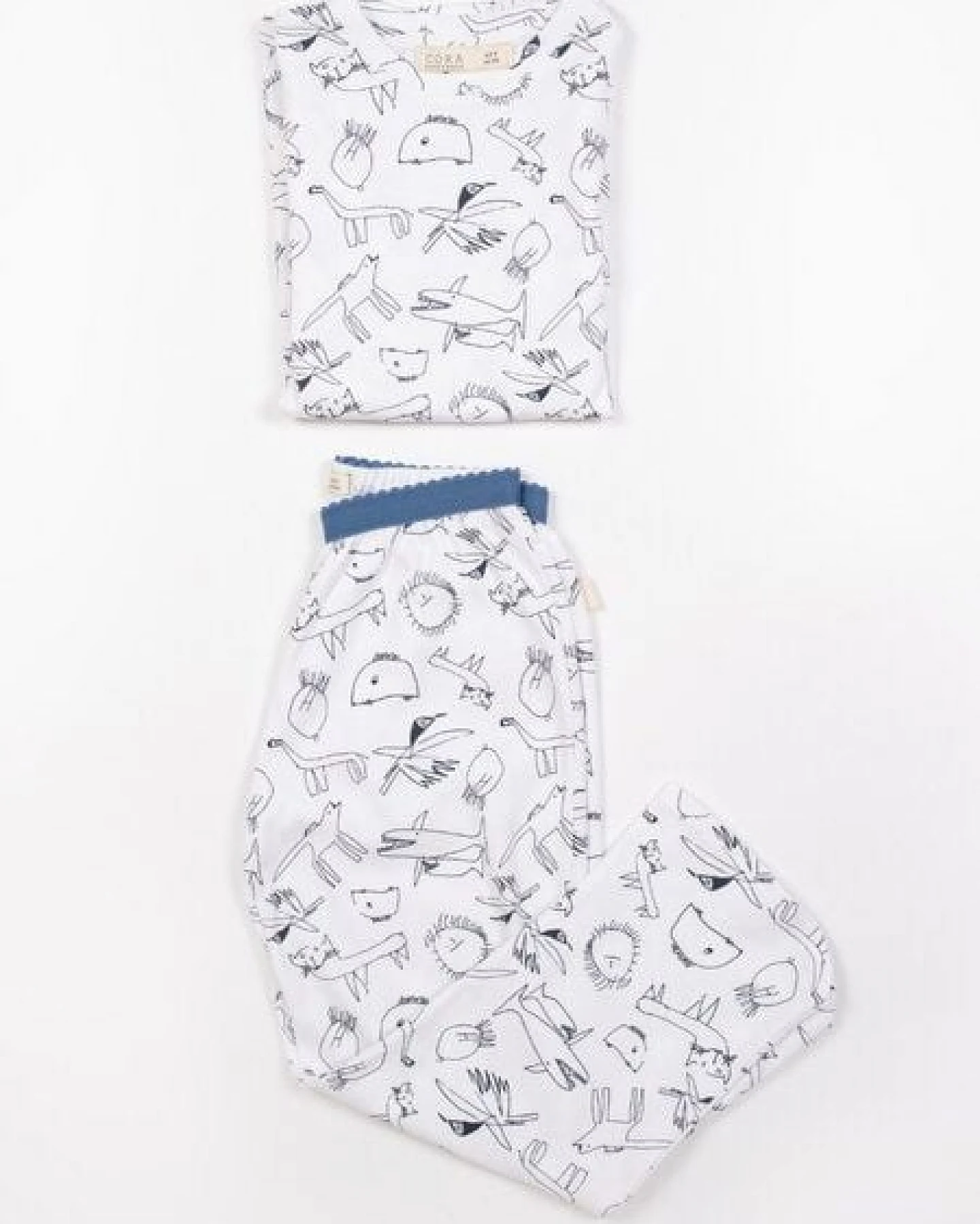 CORA happywear Kinder Schlafanzug aus Bio-Baumwolle "Chris" – Ansicht 3