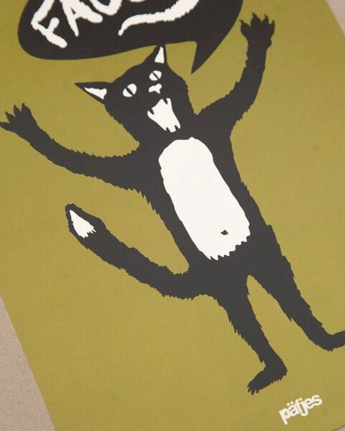 päfjes Ferdinand Fauch Katze - Poster A4 – Ansicht 2
