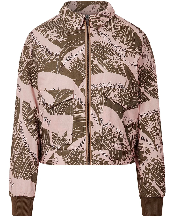 KOMODO Damen vegan Bomber Vivi Solid Wave Pink