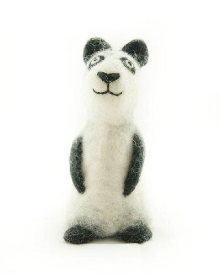 short'n'pietz Panda als Filz Eierwärmer