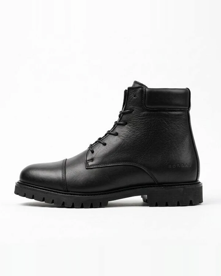 SORBAS '93v vegane Boots in Schwarz