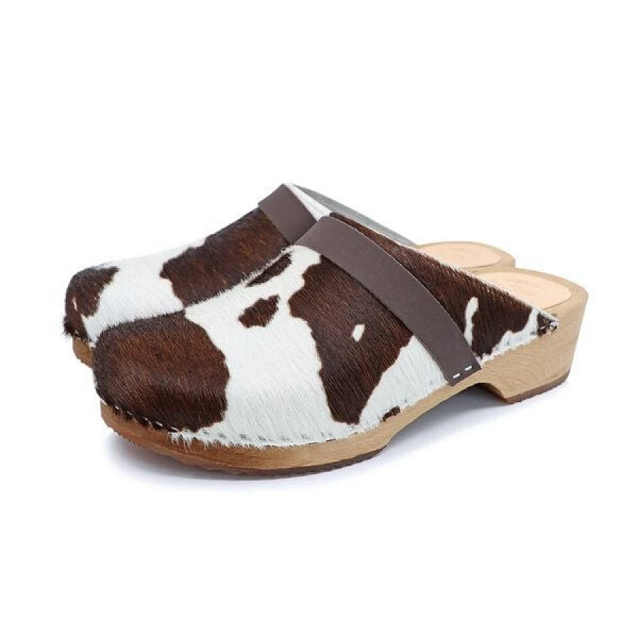 Braun-Weiß Cow - Kuhfell