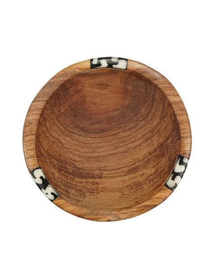 Holzschale Bones - Olivenholz S/M - Snackschale - Servierschale - Dekoschale by Asango