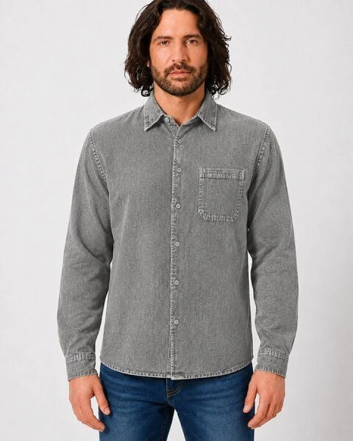 HempAge Herren Hemd Billy Hanf