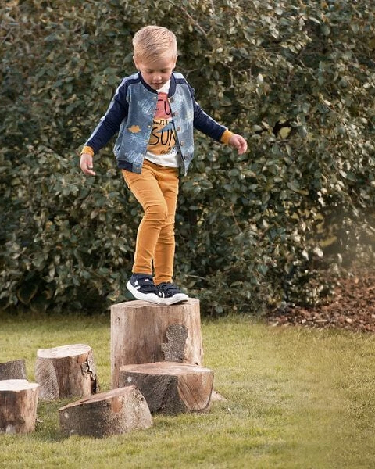 Marraine Kids Langarmshirt aus Bio-Baumwolle "Fun without Sun" – Ansicht 4