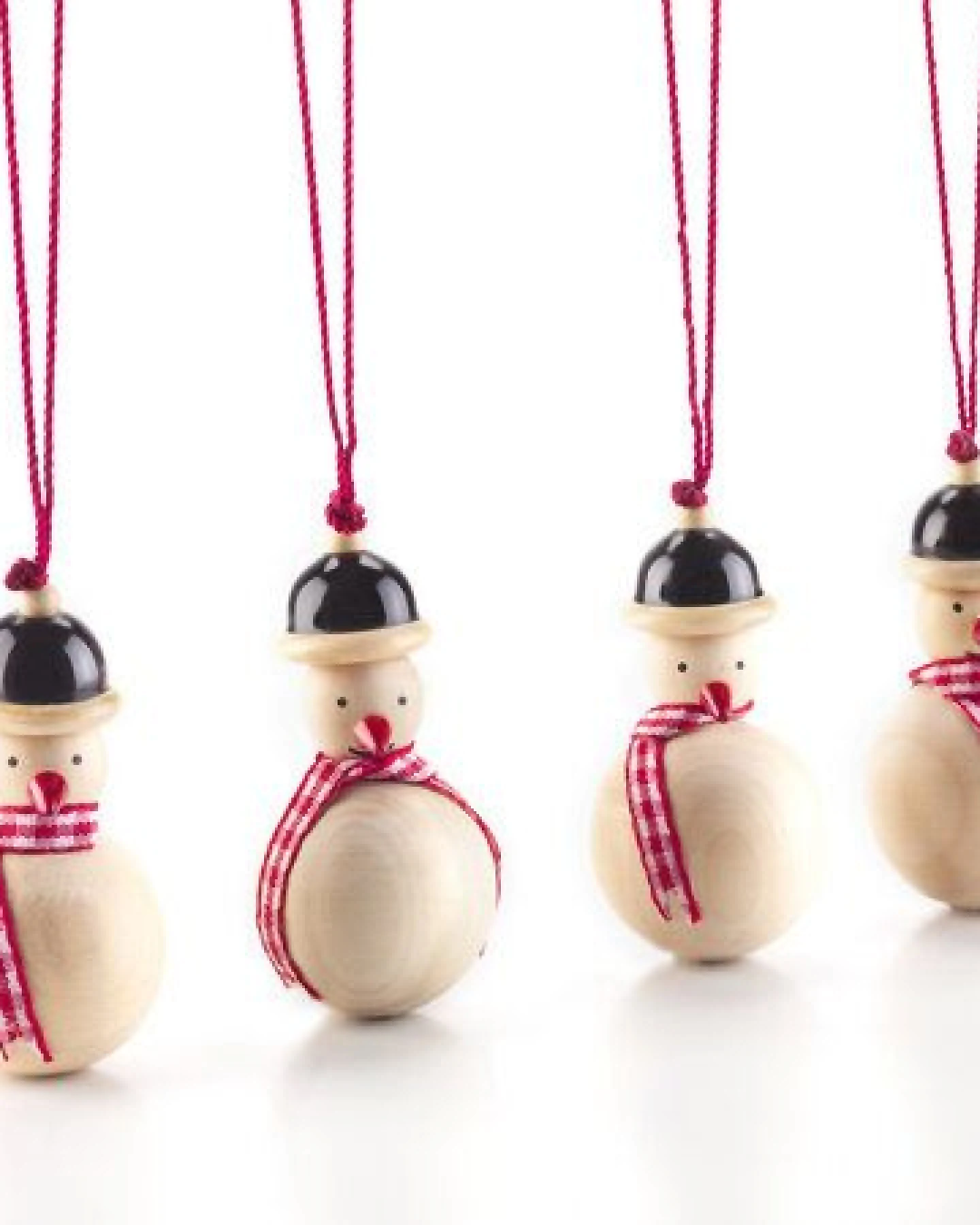 Maya Organic Weihnachtsdekoration 4 Snowmen in a Box – Ansicht 2