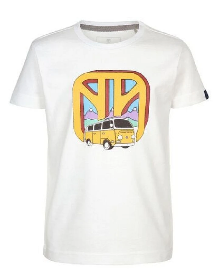 Elkline Kinder T-Shirt Elk Transport mit VW Bulli Print