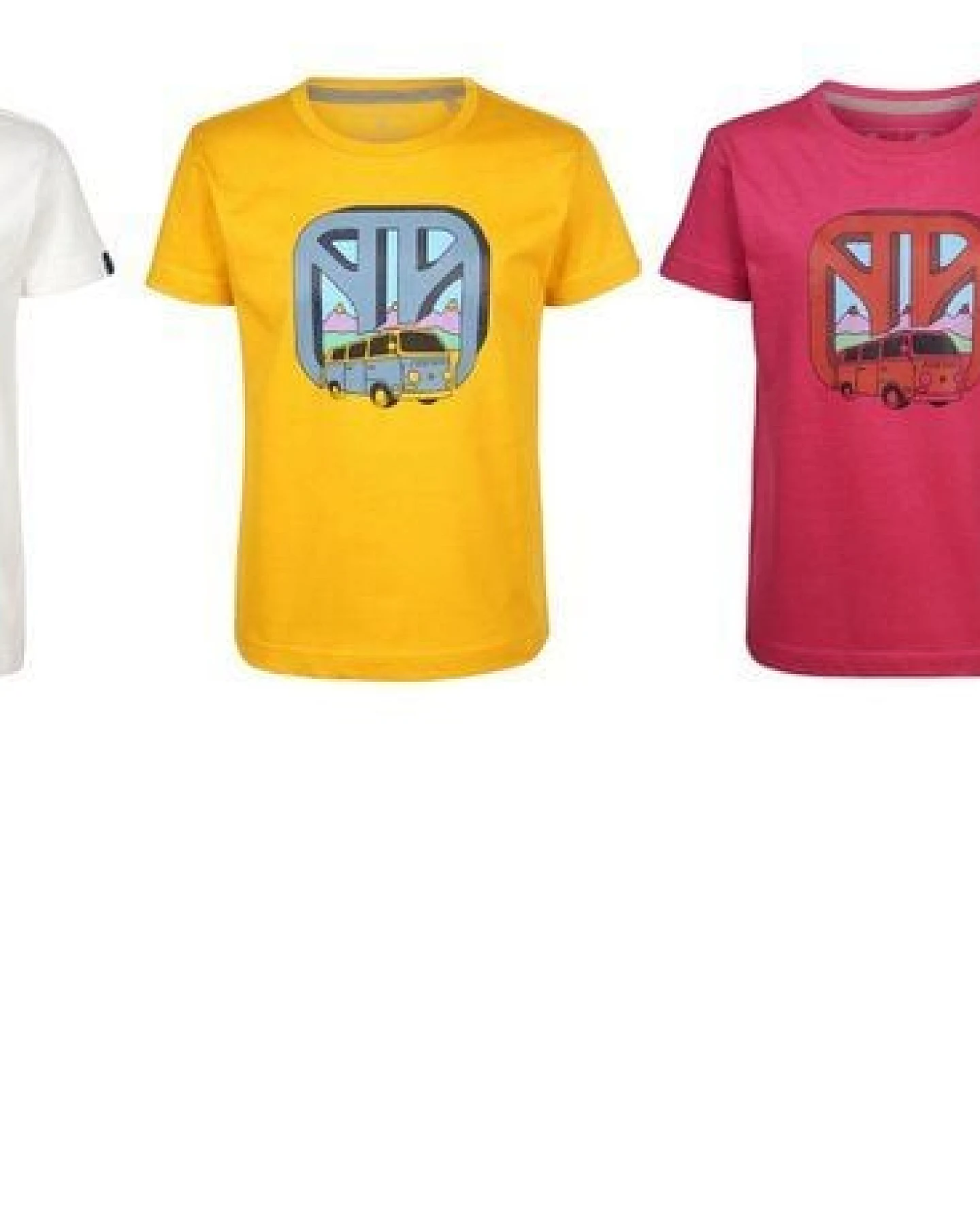 Elkline Kinder T-Shirt Elk Transport mit VW Bulli Print – Ansicht 2
