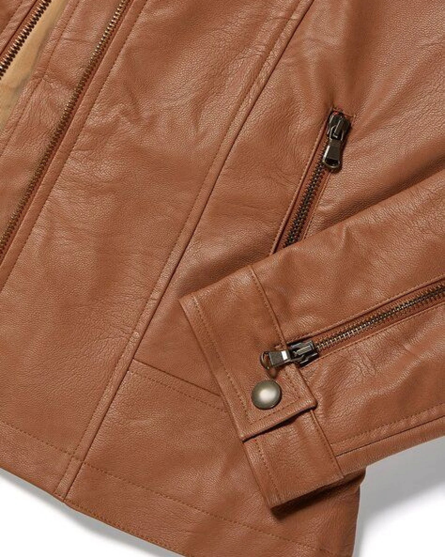 Will's Vegan Shop Schwarze Rennfahrer-Jacke für Damen – Ansicht 2