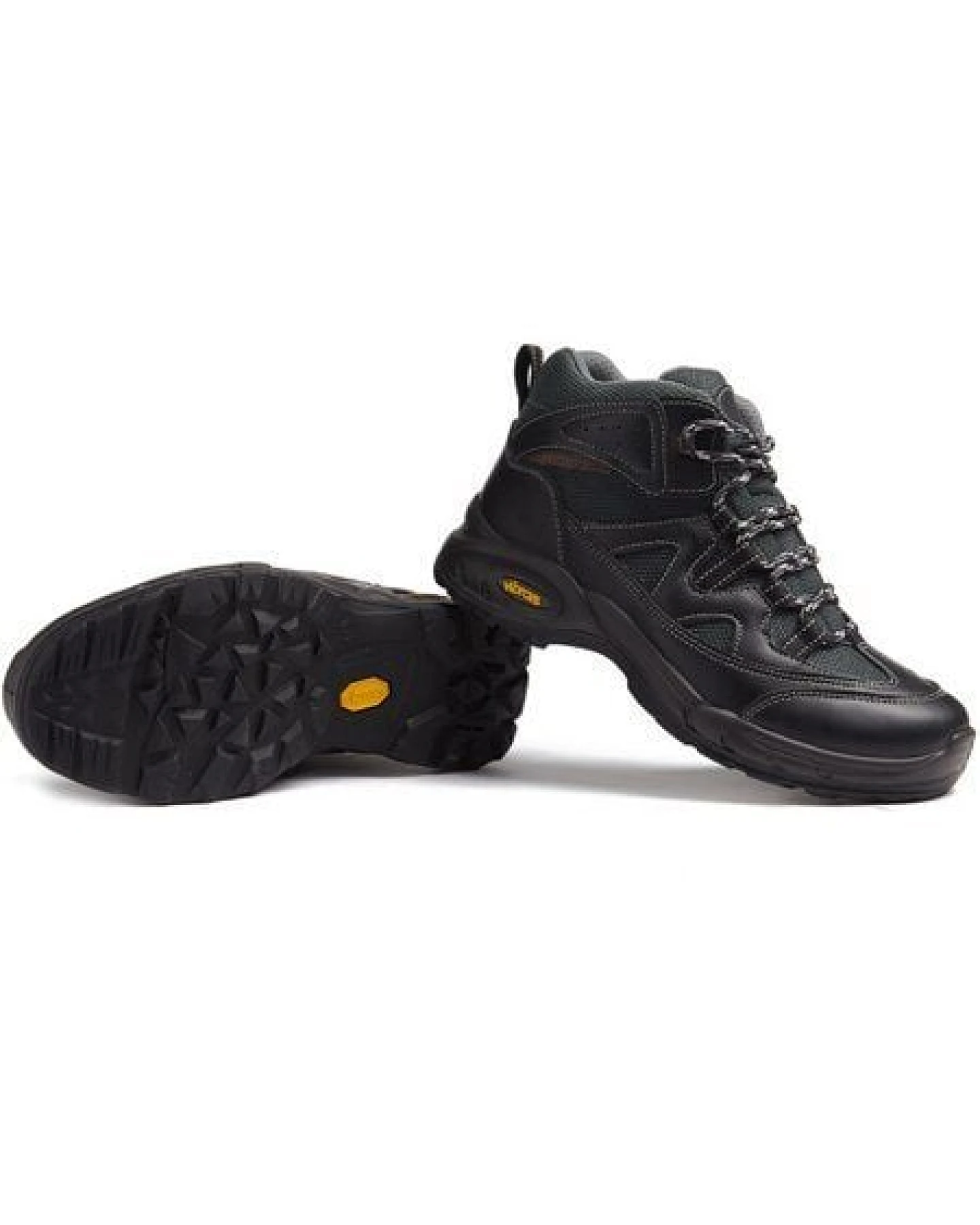 Will's Vegan Shop WVSport Schwarze wasserdichte Wanderstiefel Sequoia Ausgabe für Damen vegan – Ansicht 3