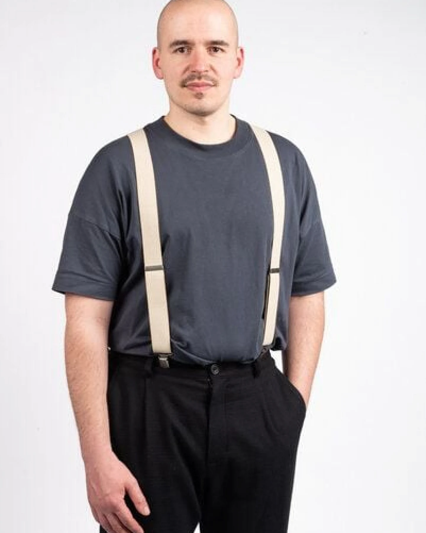 klYmp Hosenträger 'basic' uni vegan – Ansicht 2