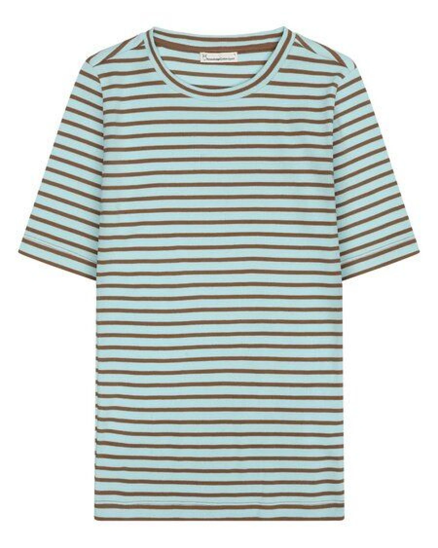 KnowledgeCotton Apparel T-Shirt - CANNA gestreift – Ansicht 3