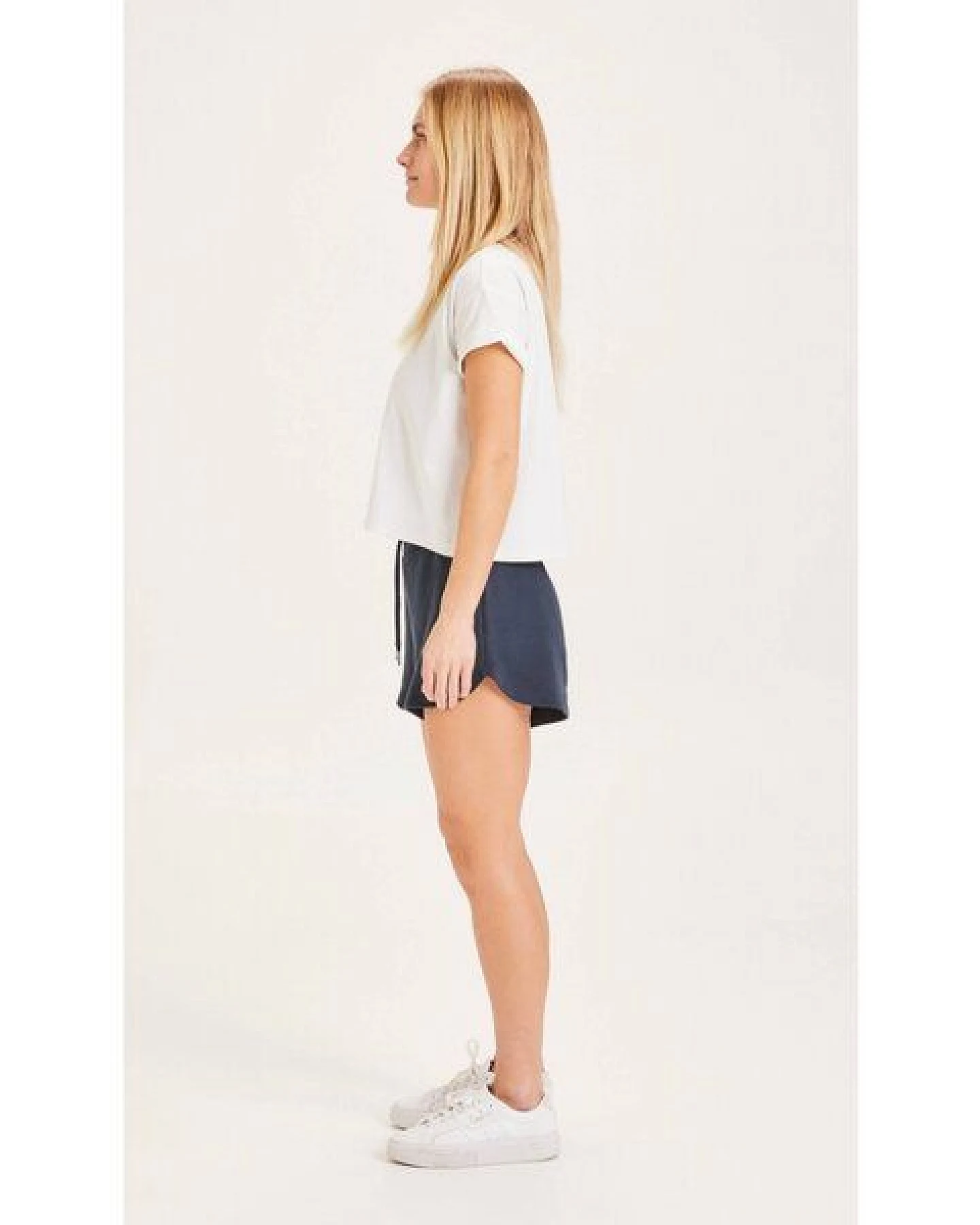 KnowledgeCotton Apparel Jogging-Shorts - TEAKY sweat shorts - aus Bio-Baumwolle – Ansicht 2
