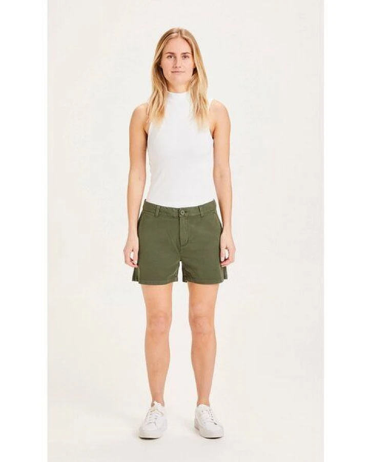 KnowledgeCotton Apparel Shorts - WILLOW chino shorts