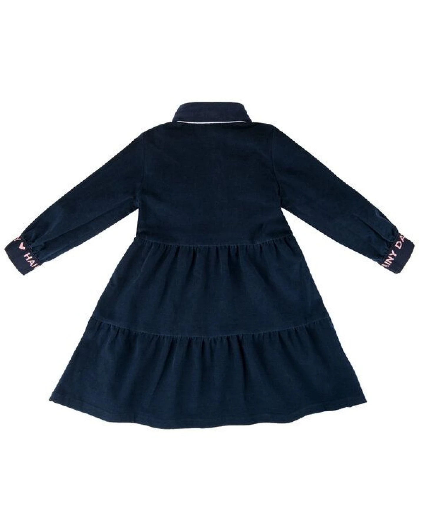 Marraine Kids Cordkleid "Sunshine" mit besticktem Kragen – Ansicht 3