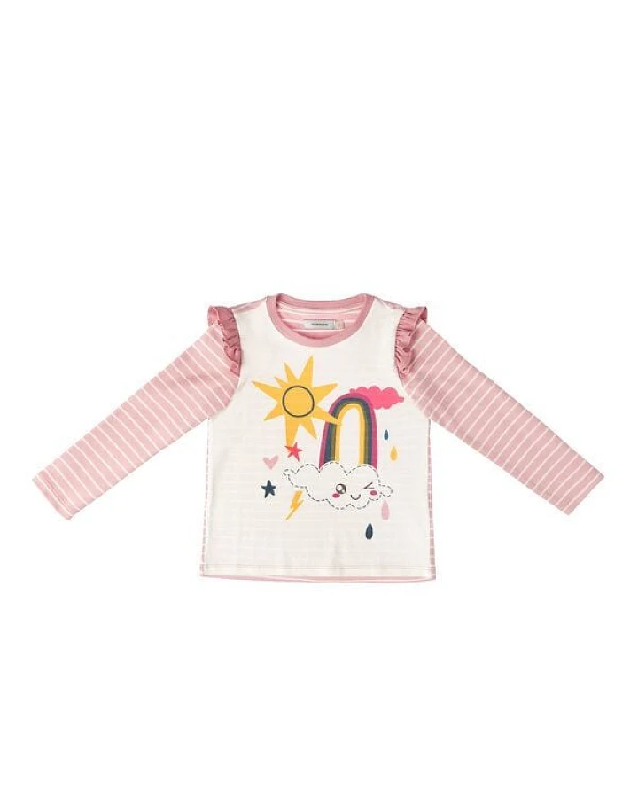 Marraine Kids Langarmshirt "Sunny Rainbow"