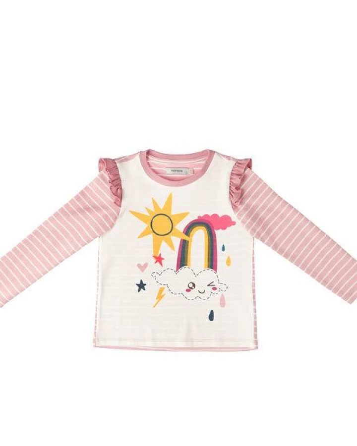 Marraine Kids Langarmshirt "Sunny Rainbow"