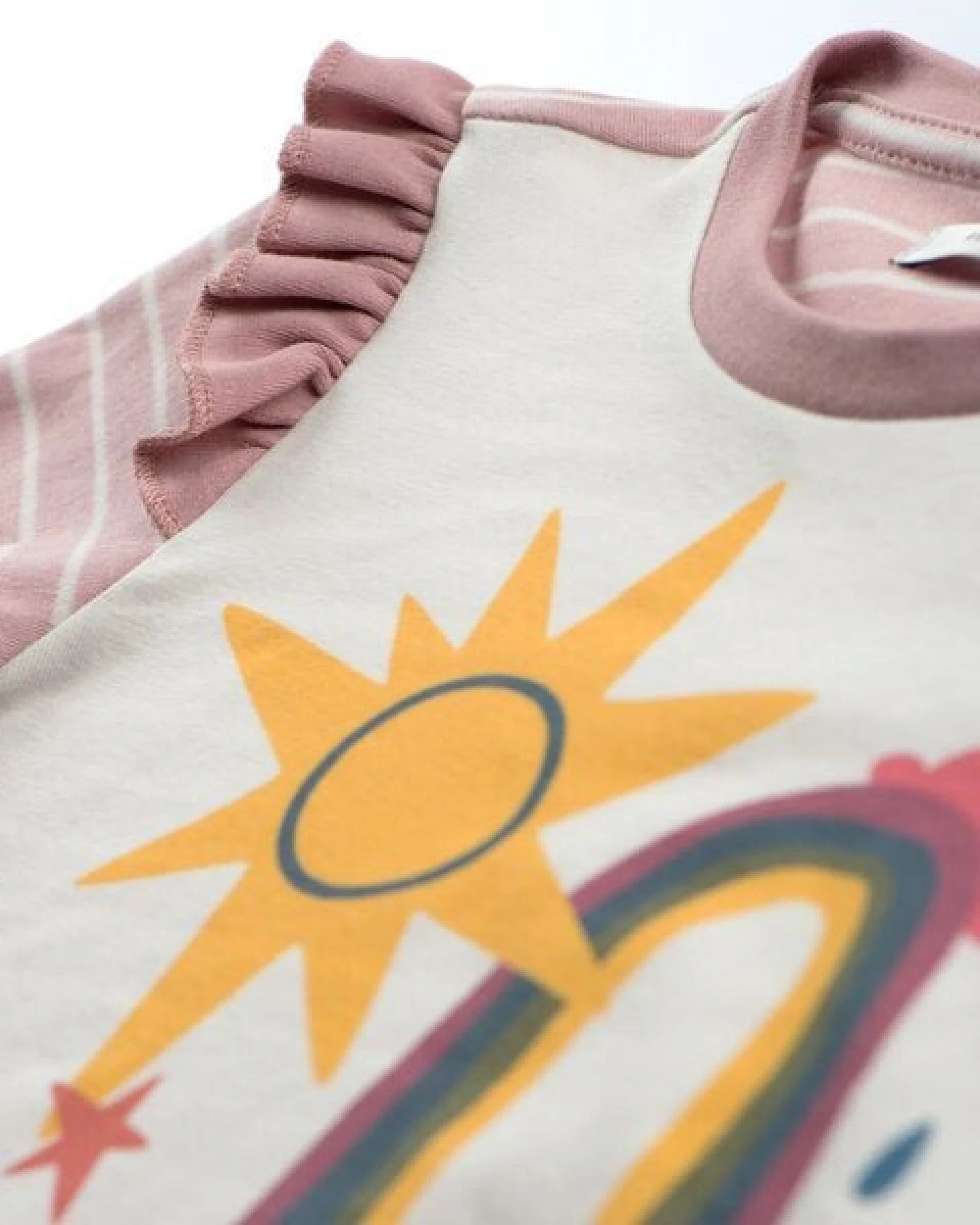 Marraine Kids Langarmshirt "Sunny Rainbow" – Ansicht 3