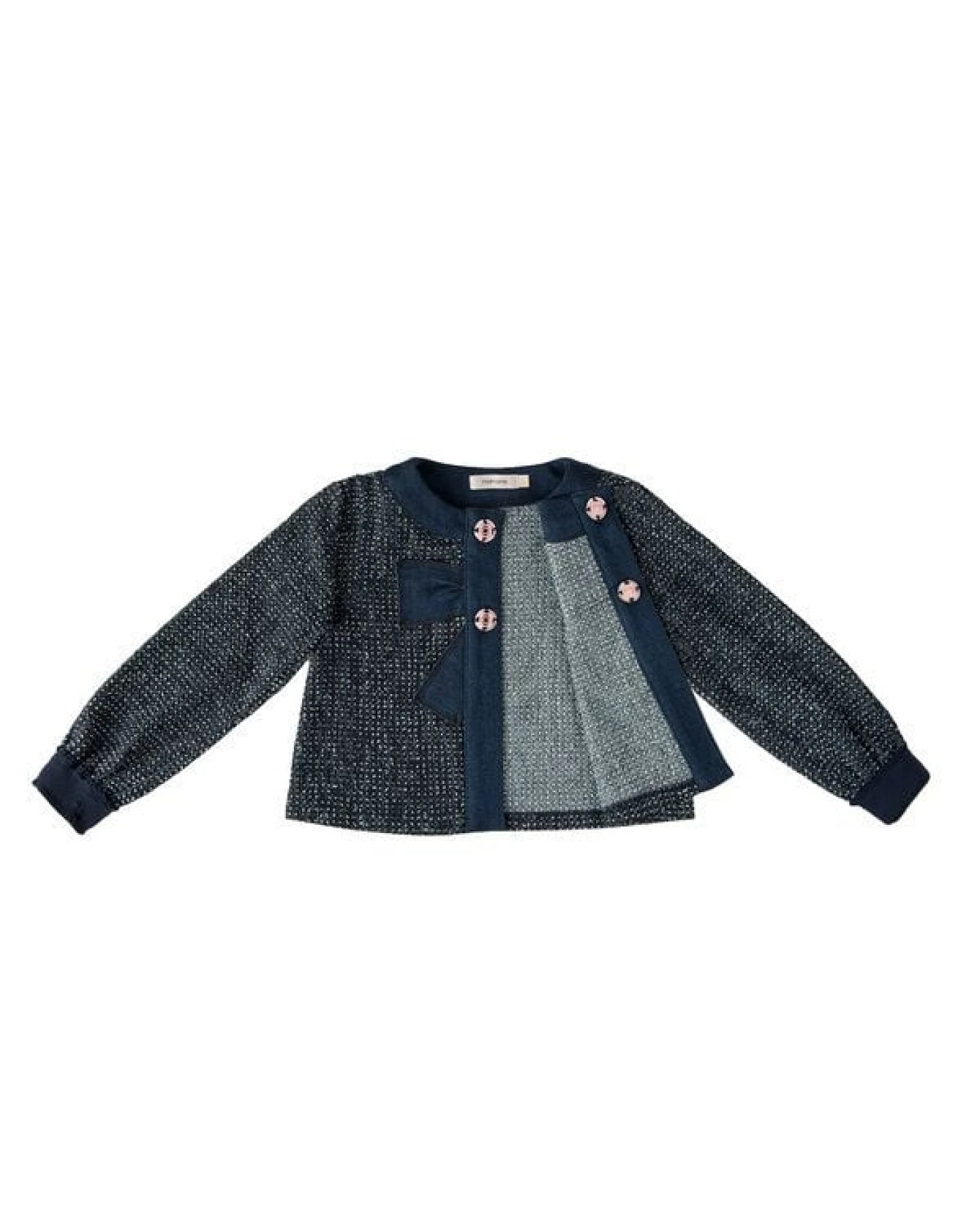 Marraine Kids Denimjacke "Tie a Bow" – Ansicht 3