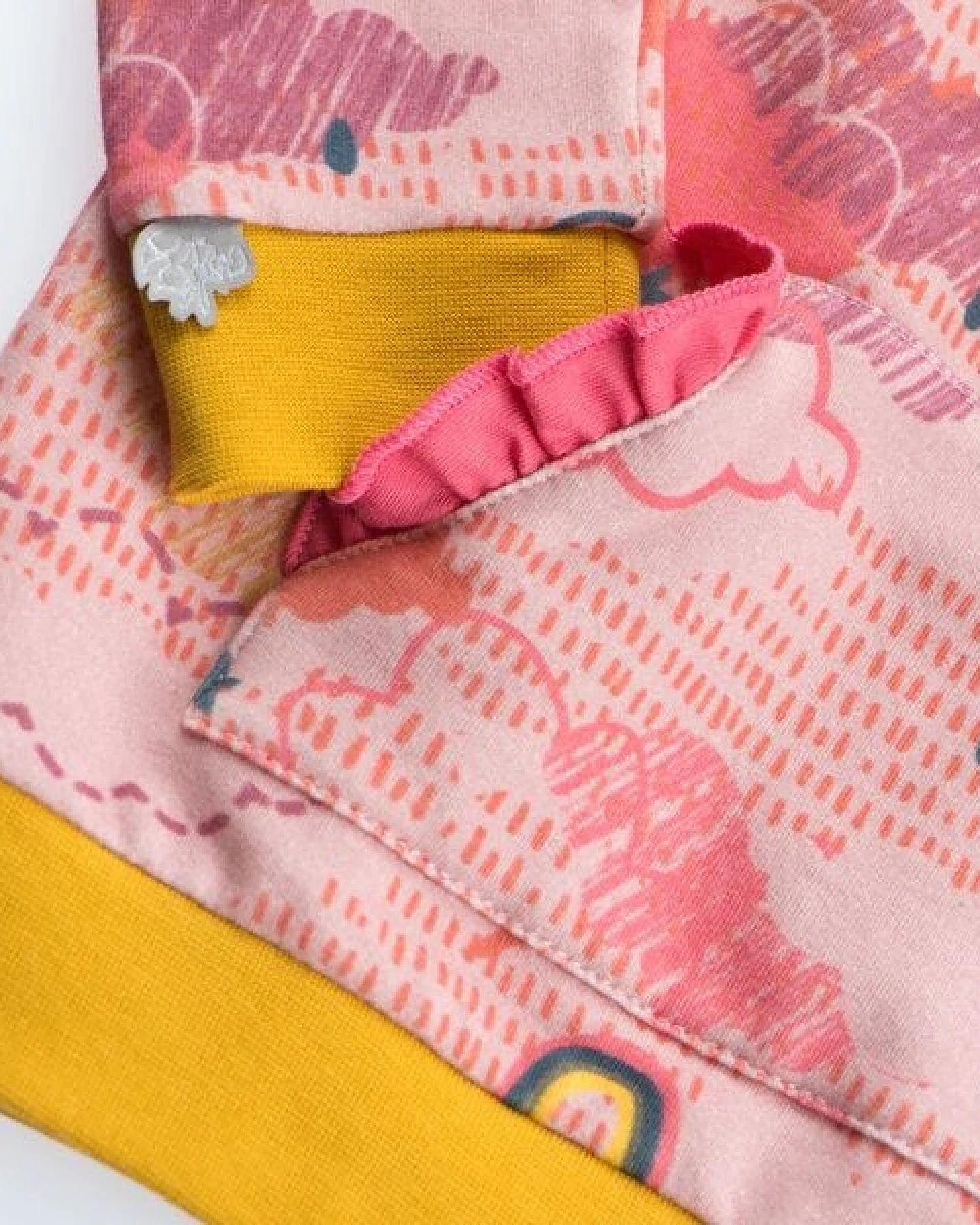 Marraine Kids Sweatshirt mit Rüschen "Rainbow Star" – Ansicht 3