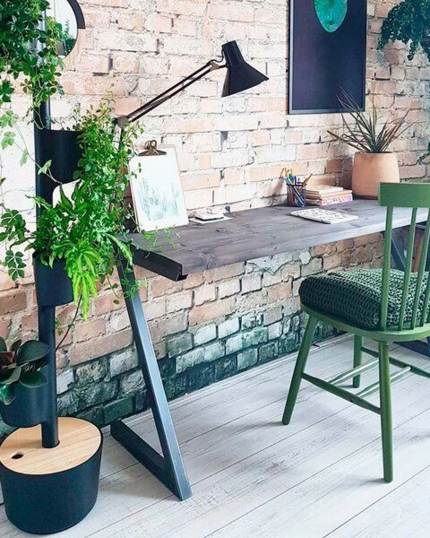 CitySens vertikaler Blumentopf mit automatischer Bewässerung; 4 Blumentöpfe – Ansicht 2