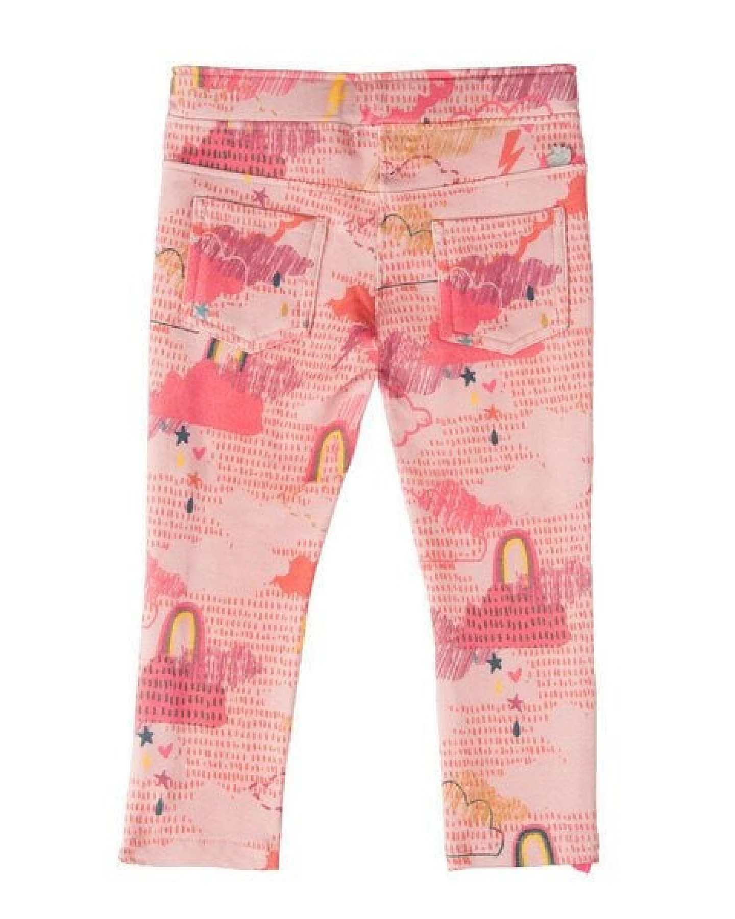 Marraine Kids Sweathose mit Alloverdruck "Rainbow Star" – Ansicht 2