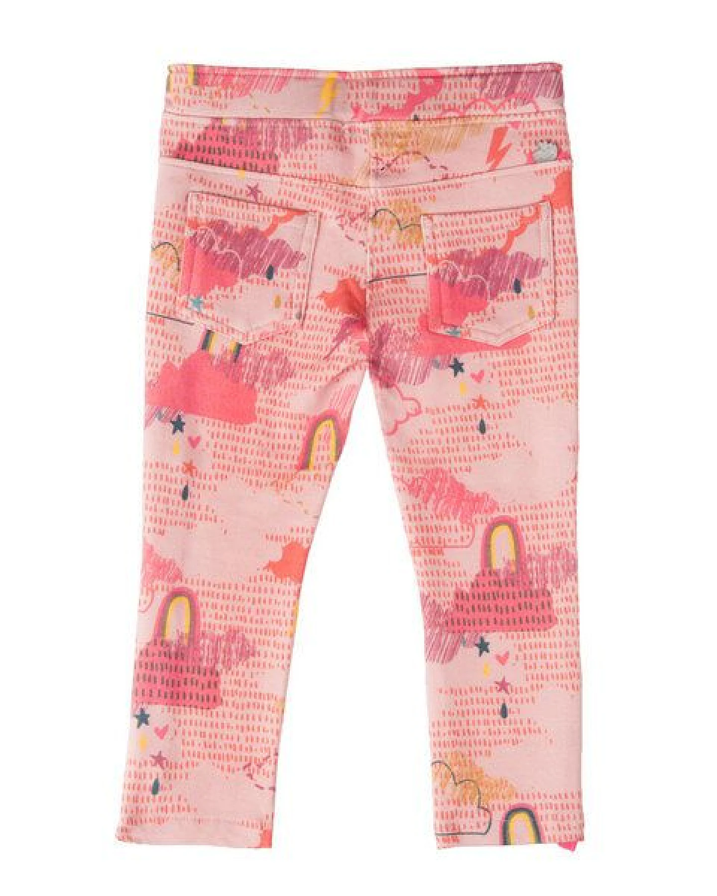 Marraine Kids Sweathose mit Alloverdruck "Rainbow Star" – Ansicht 2