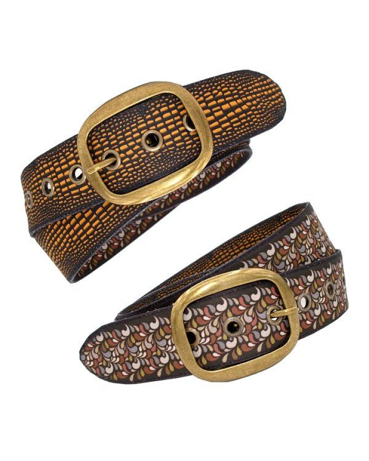 Seegarn - Gürtel / Wendegürtel SeeSchlange 4cm