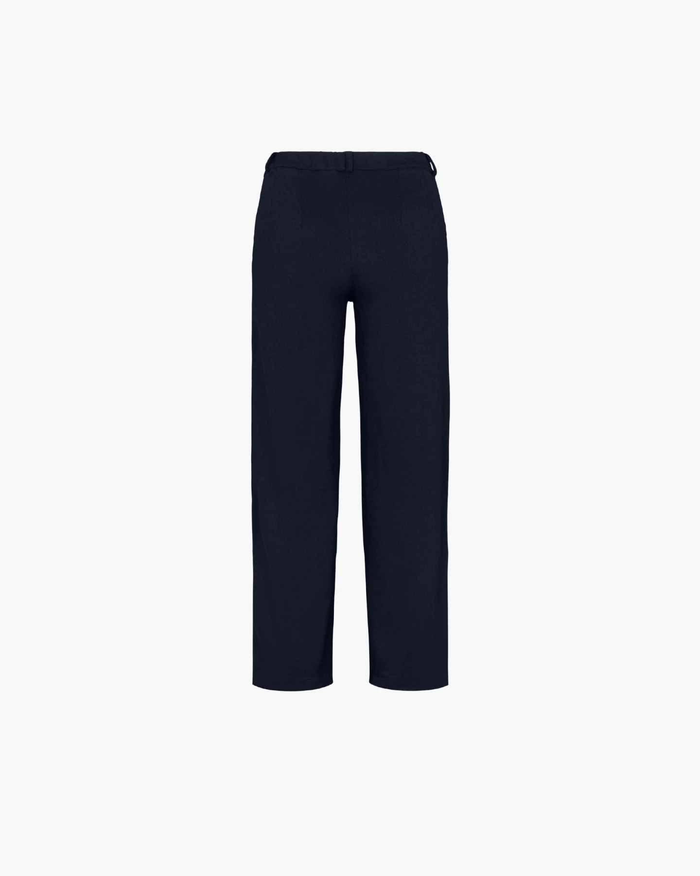 LAURIE Damen vegan Hose Donna Loose Jersey Sl Navy – Ansicht 2