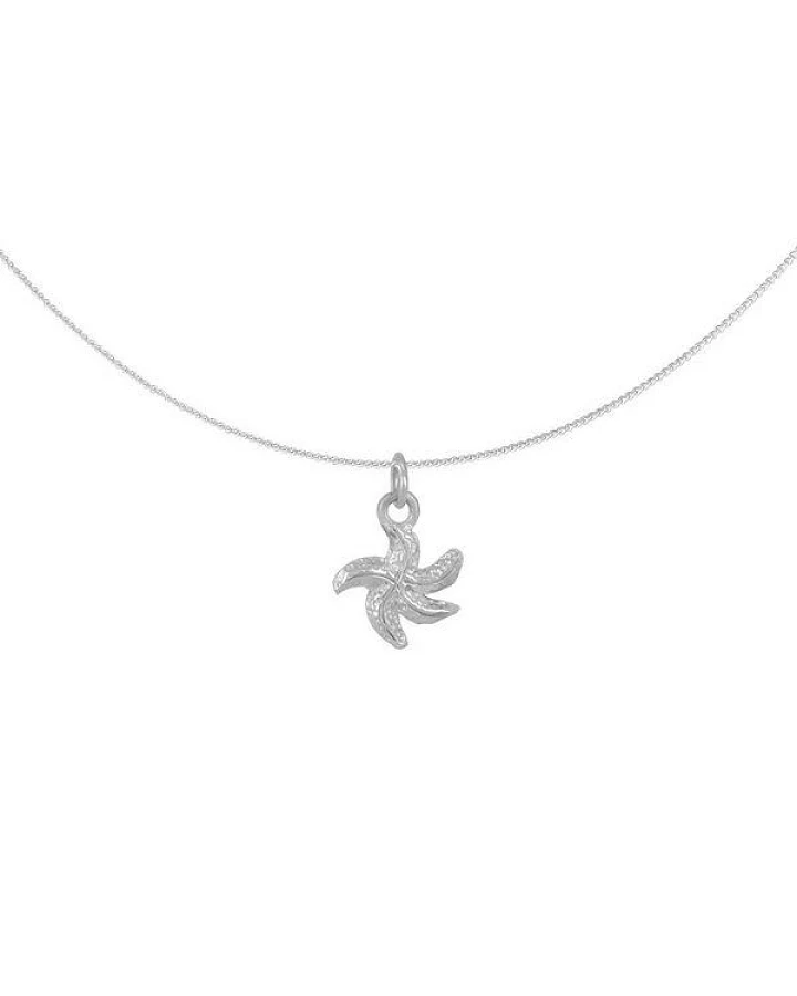 pakilia Silber Kette Seestern klein Fair-Trade und handmade