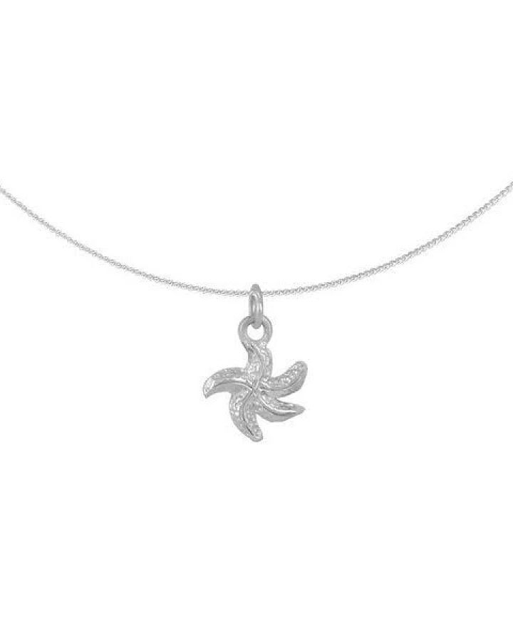 pakilia Silber Kette Seestern klein Fair-Trade und handmade