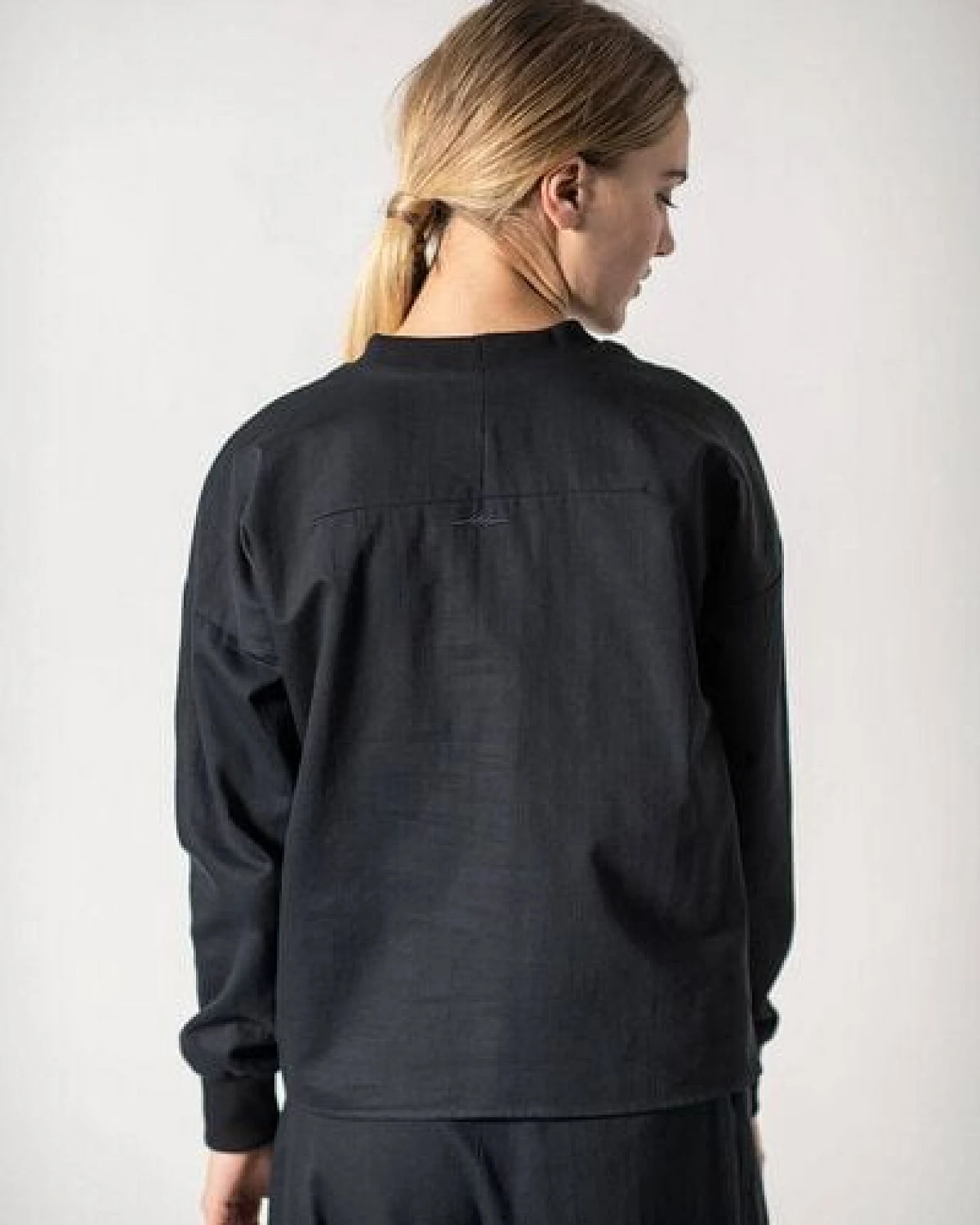 Grenzgang Damen Bluse CLARISSA aus Biobaumwolle -Satin (kbA) – Ansicht 4
