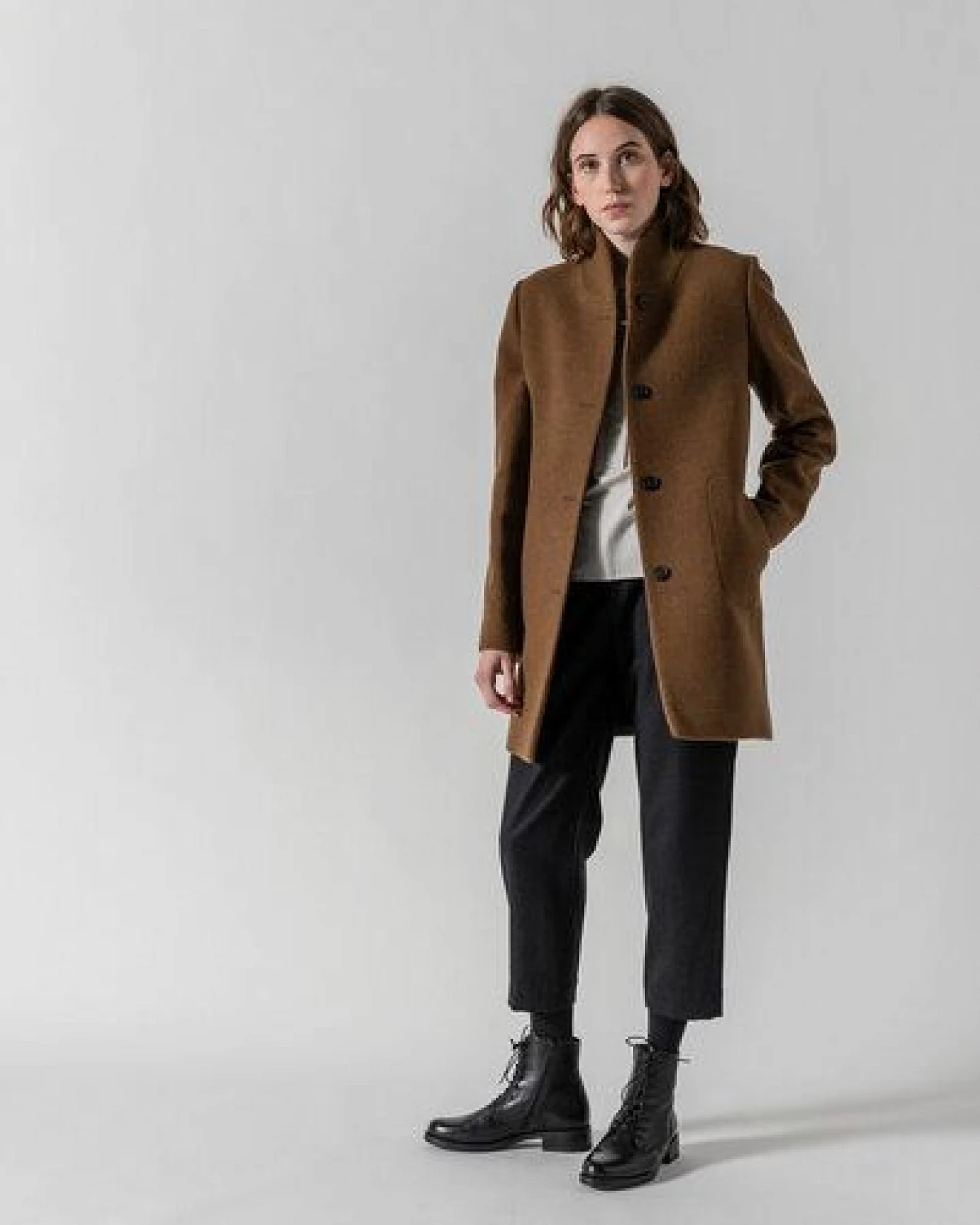 Grenzgang Damen Mantel AMALIA aus Schurwolle (kbT) – Ansicht 4