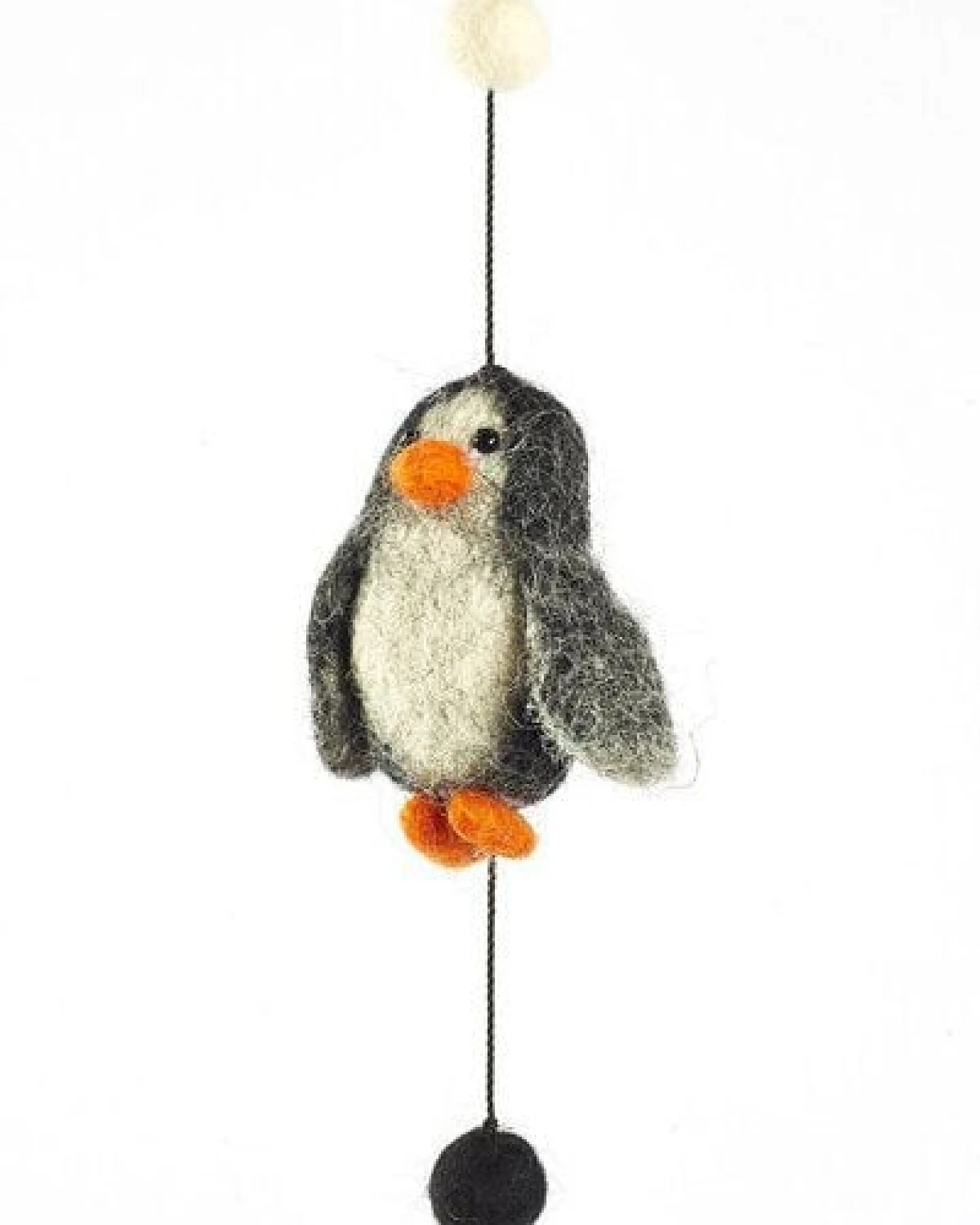 short'n'pietz Langes Mobile mit Pinguinen, handgefilzt – Ansicht 4