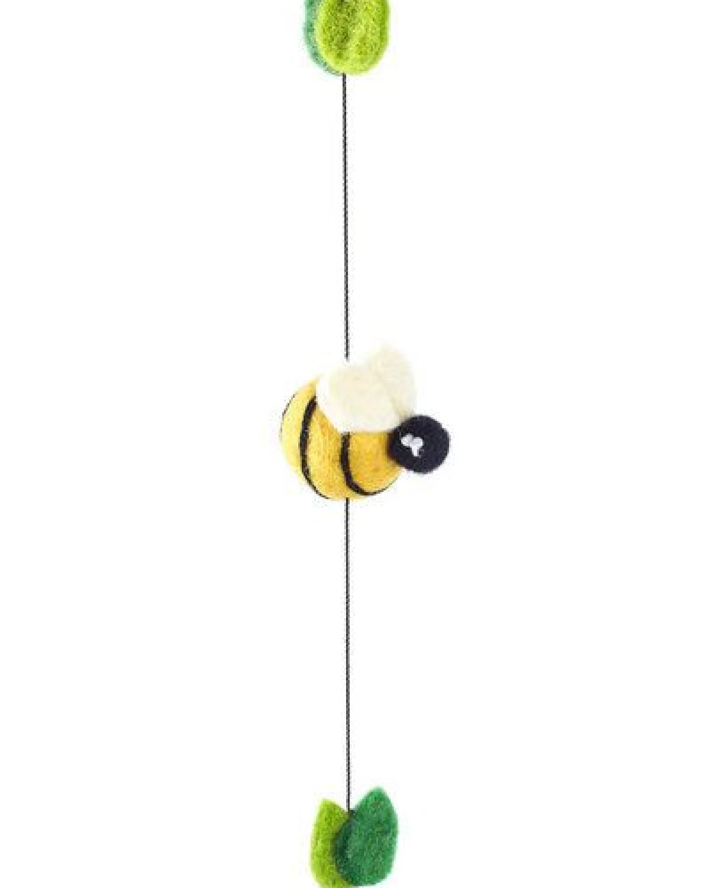 short'n'pietz Langes Mobile mit Bienenstock und Bienen, handgefilzt – Ansicht 2