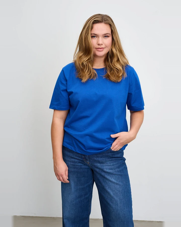 LAURIE Damen vegan T-Shirt Augusta True Blue