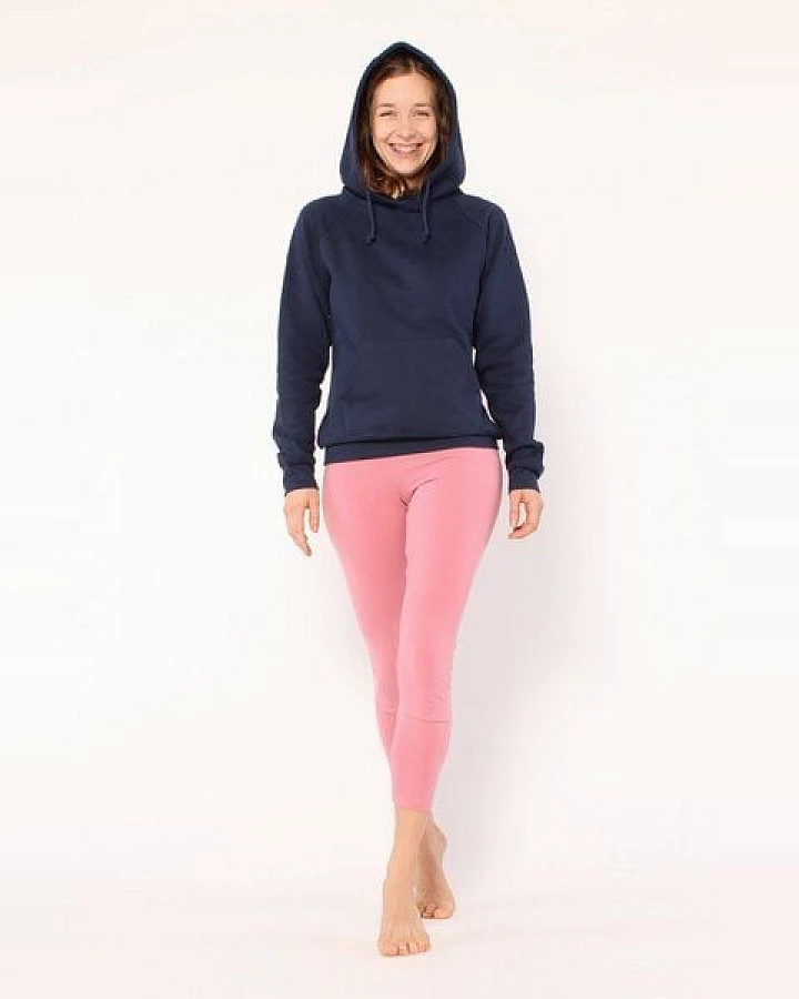 YOIQI Unisex Hoodie aus Bio-Baumwolle COZY dunkles blau
