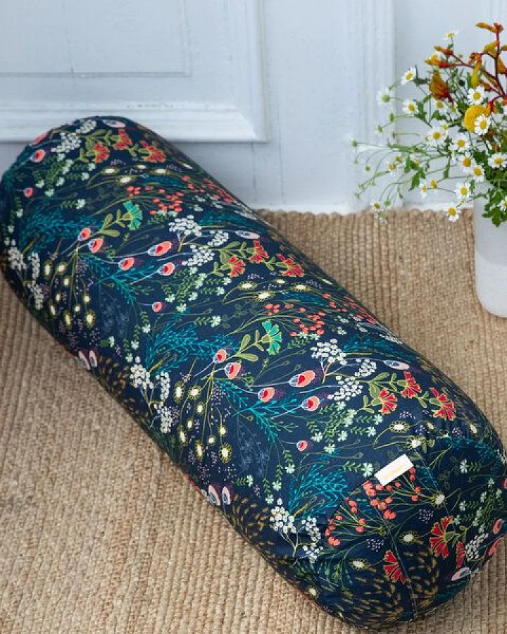 Goldwerk Schliersee Bolster Wilde Wiese, blau