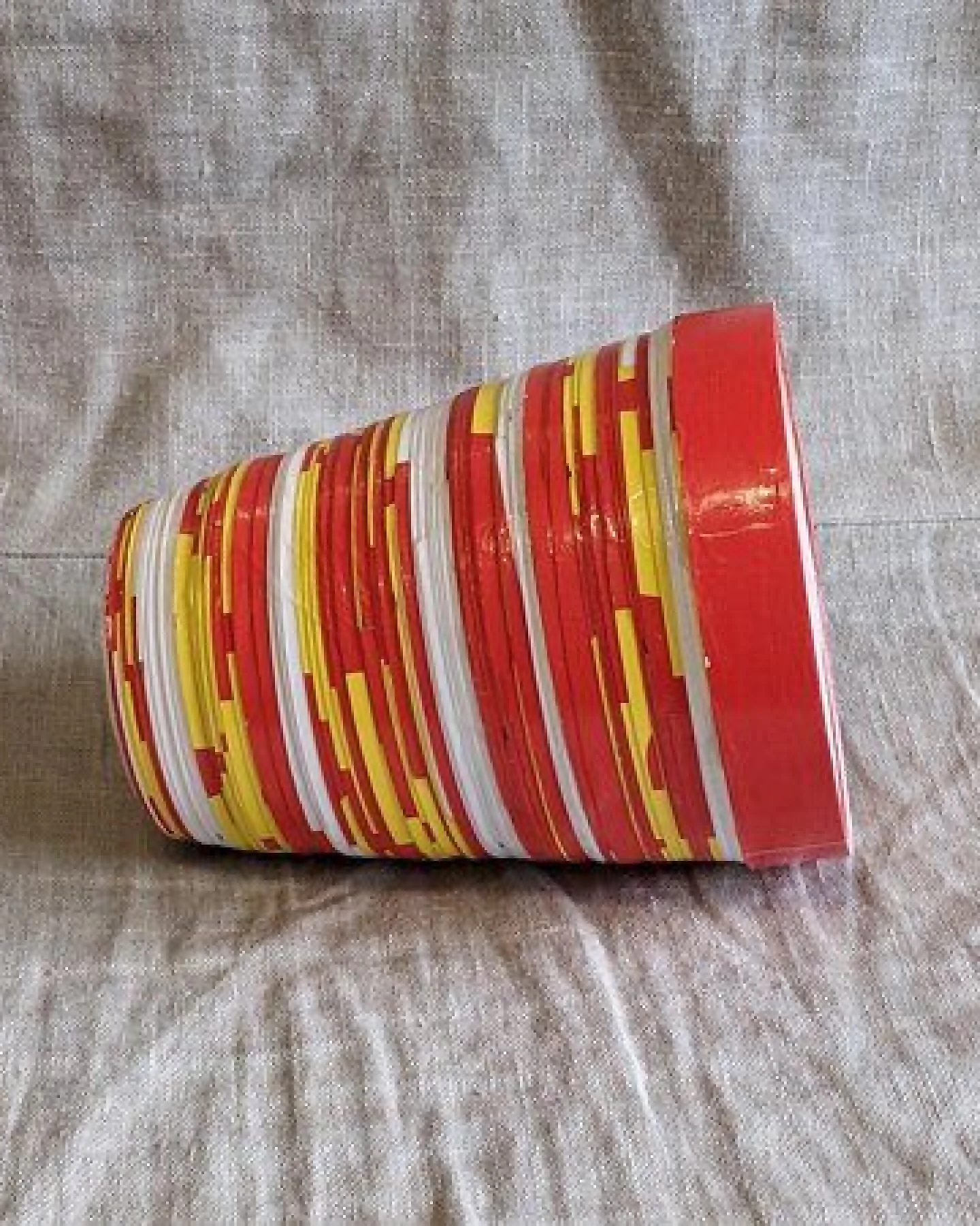 PEARLS OF AFRICA Deko-Becher aus Recyclingpapier "GULU" – Ansicht 2