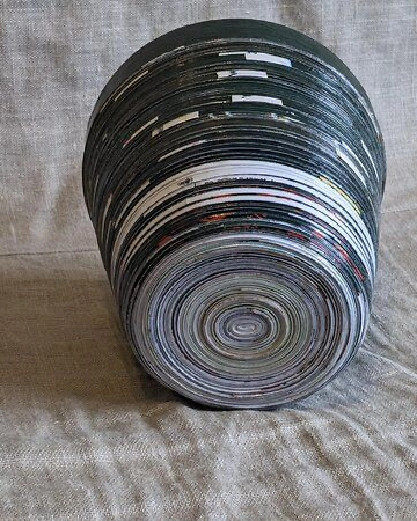 PEARLS OF AFRICA Deko-Becher aus Recyclingpapier "GULU" – Ansicht 2