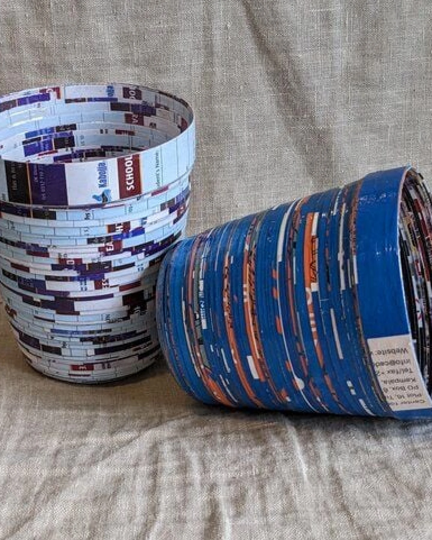 PEARLS OF AFRICA Deko-Becher aus Recyclingpapier "GULU" – Ansicht 2
